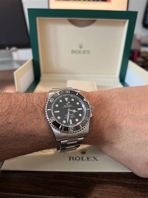 why rolex faces went bigger|rolex model 114060.